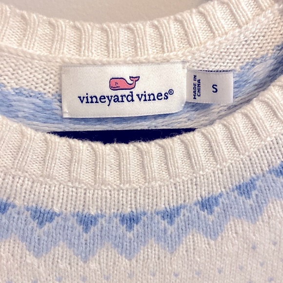 Vineyard Vines Sweater with Whale Logo Trim - Picture 3 of 5